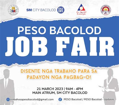 Over 7000 Vacancies at PESO Bacolod Mega Job .